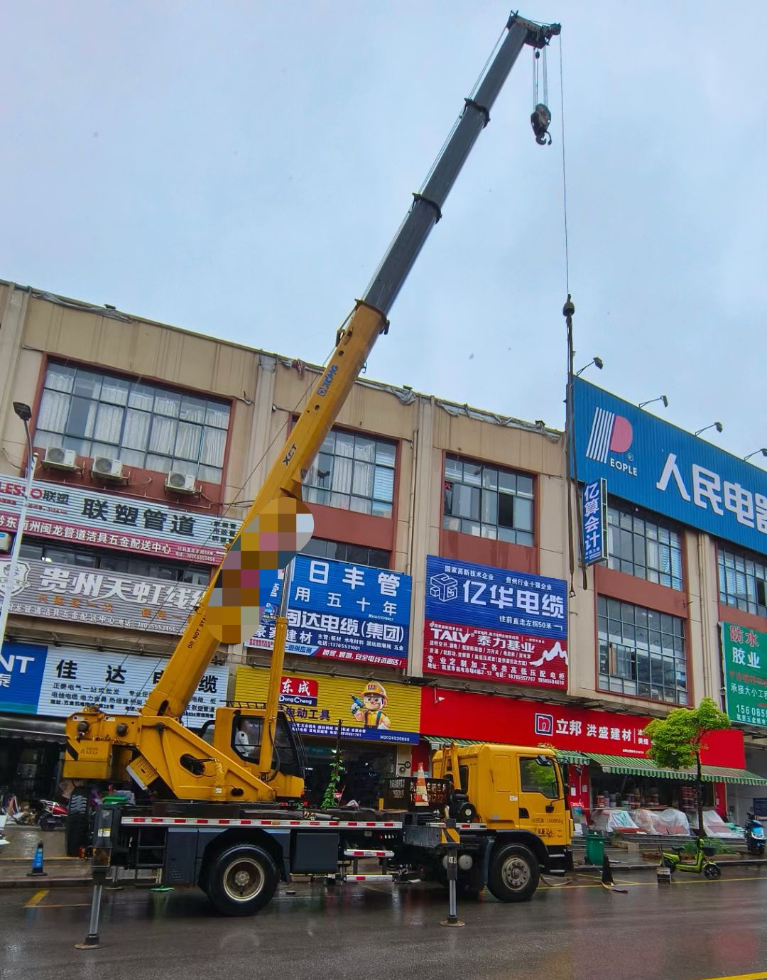 独山子区吊车吊机租赁桥梁吊装